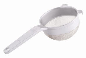 PLASTIC STRAINER WITH S.S.MESH18.5 CM (36 PCS PK)