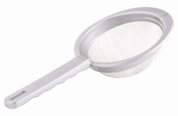 PLASTIC STRAINER WITH S.S.MESH18.5 CM (36 PCS PK)