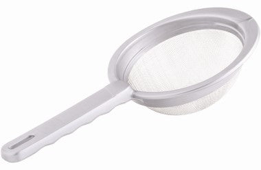 PLASTIC STRAINER WITH S.S.MESH18.5 CM (36 PCS PK)