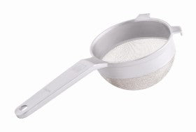 PLASTIC STRAINER WITH S.S.MESH18.5 CM (36 PCS PK)