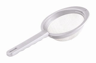 PLASTIC STRAINER WITH S.S.MESH18.5 CM (36 PCS PK)