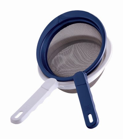 PLASTIC STRAINER WITH S.S.MESH18.5 CM (36 PCS PK)