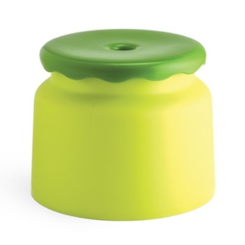 Frosty Bathroom Stool