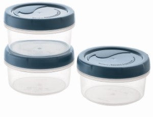 TWISTER CONTAINER 709V (250V X 3) (750 ML) ( ASSORTED) (3 PC SET)