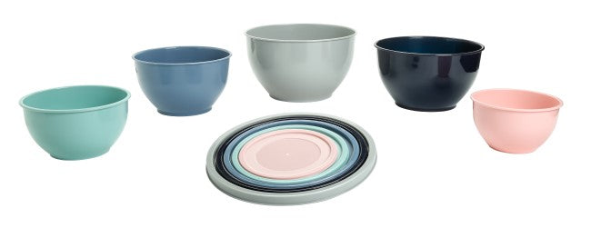 Classic Mixing Bowls with Lid (5 Pc Set)