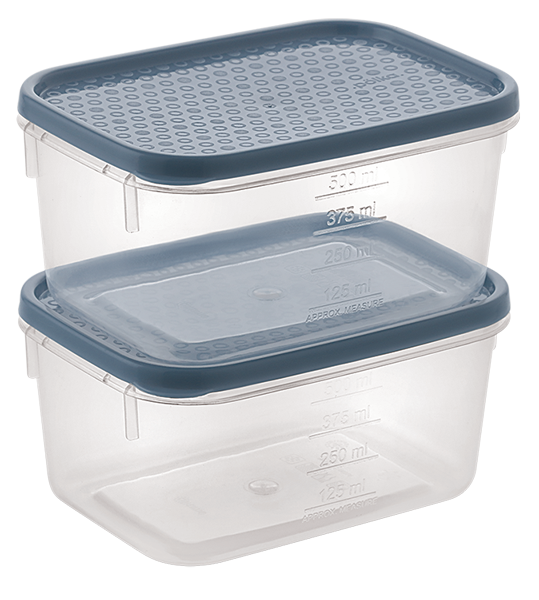 POLKA CONTAINER SET 411 (500 ML) (2 PCS SET) (36 S)