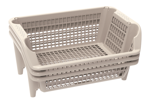 Versatile Basket 3 Pcs Set With Wheel    