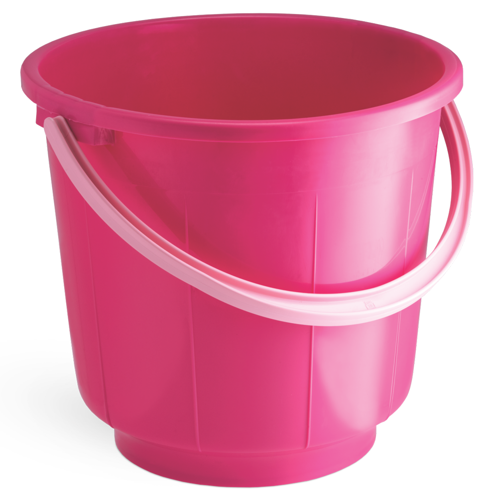 St. Bucket With Plastic Handle