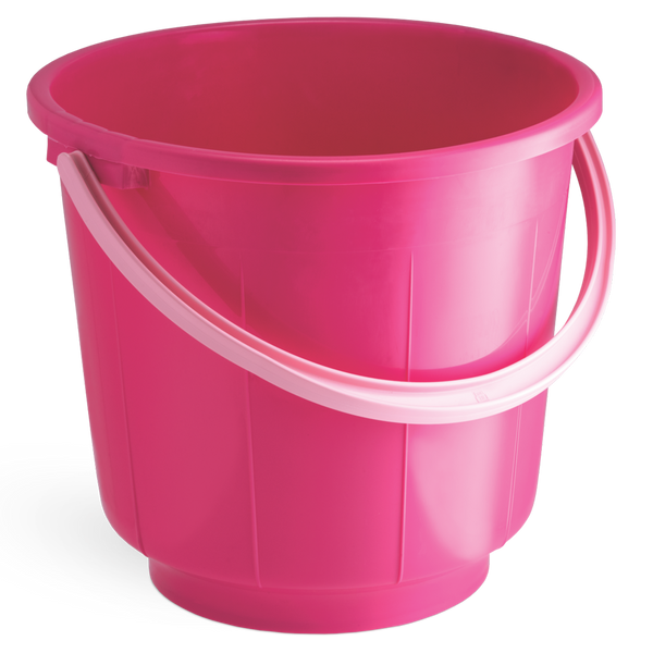 ST. BUCKET WITH PLASTIC HANDLE (18 LTR)  (24 PC PK)