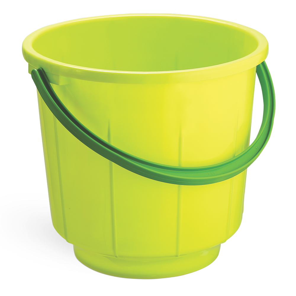 St. Bucket With Plastic Handle